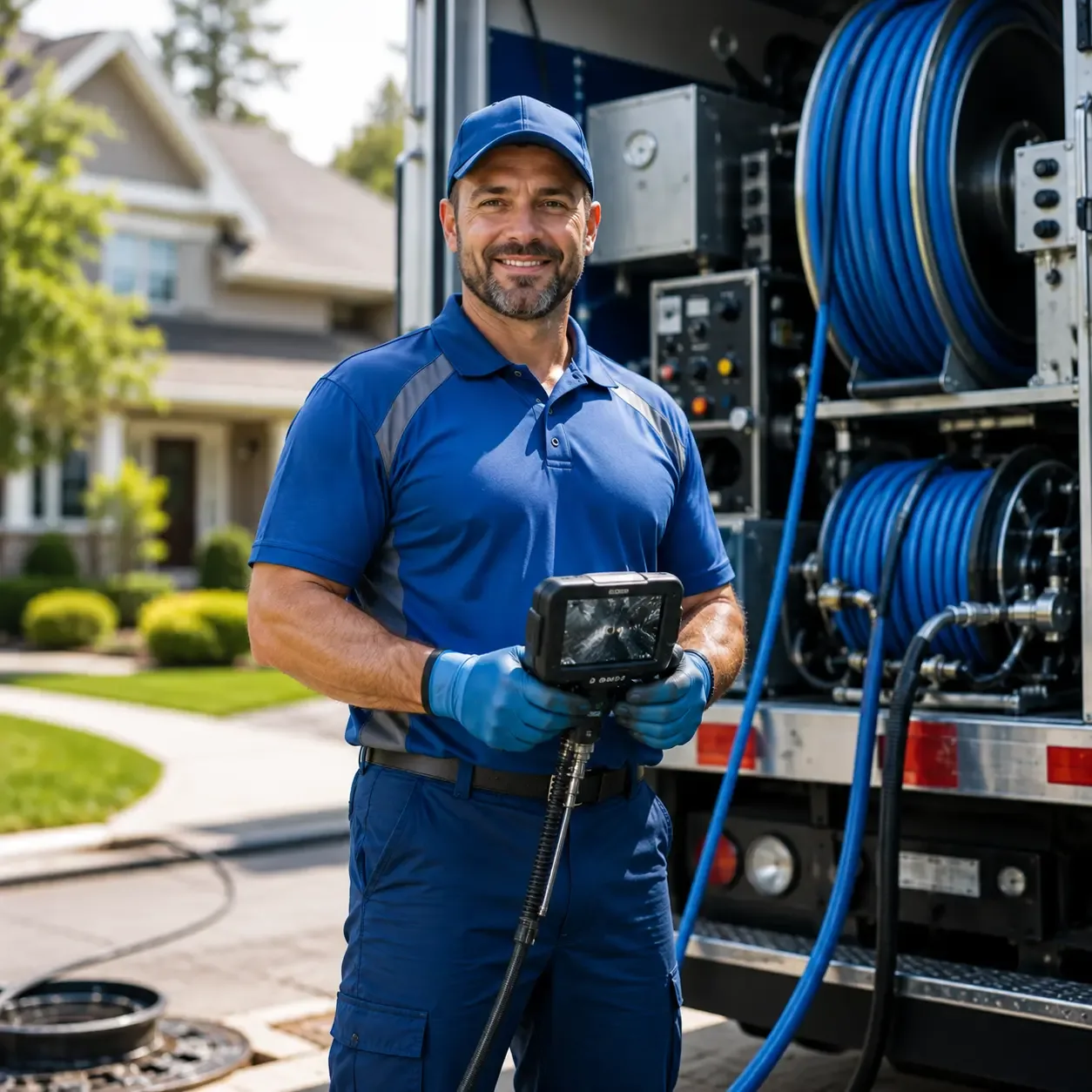 Local outdoor drain cleaning specialists in Rives Junction, MI